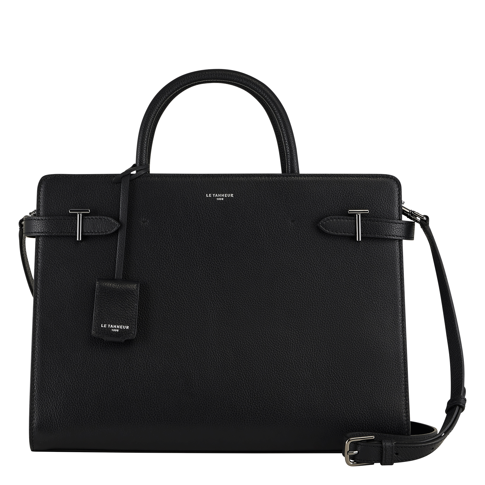 EMILIE - Sac à main en cuir| Noir