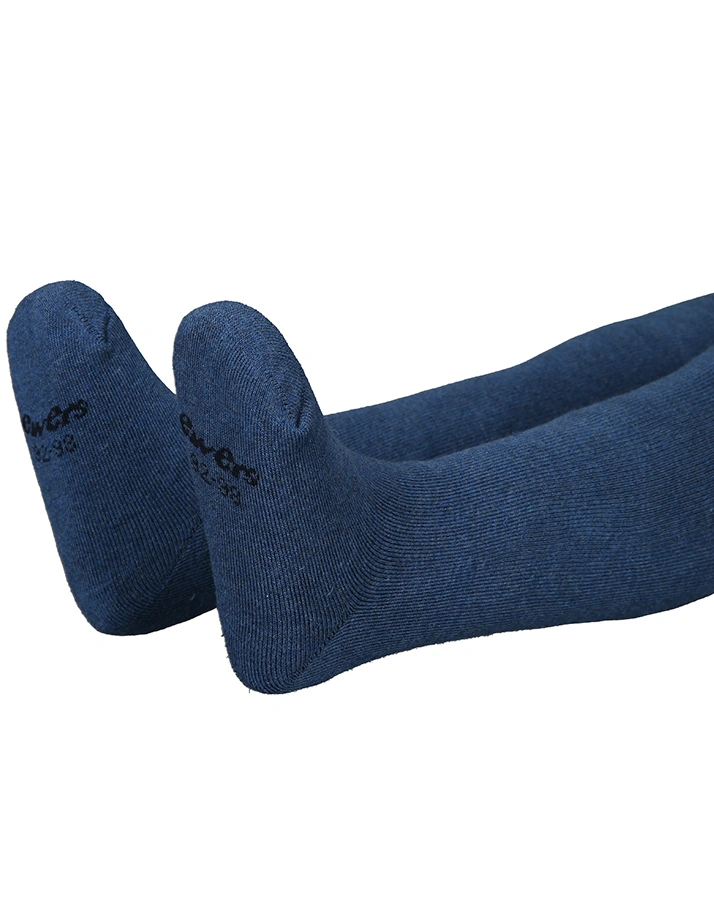 Strumpfhose THERMO in jeansblau melange