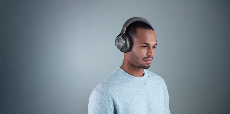 Panasonic - Headphones Over-Ear EAH-A800E-K - Black