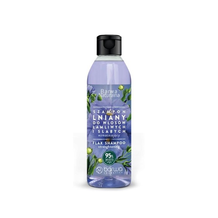 Barwa Leinsamen-Shampoo Kräftigend Barwa Naturalna 300 ml