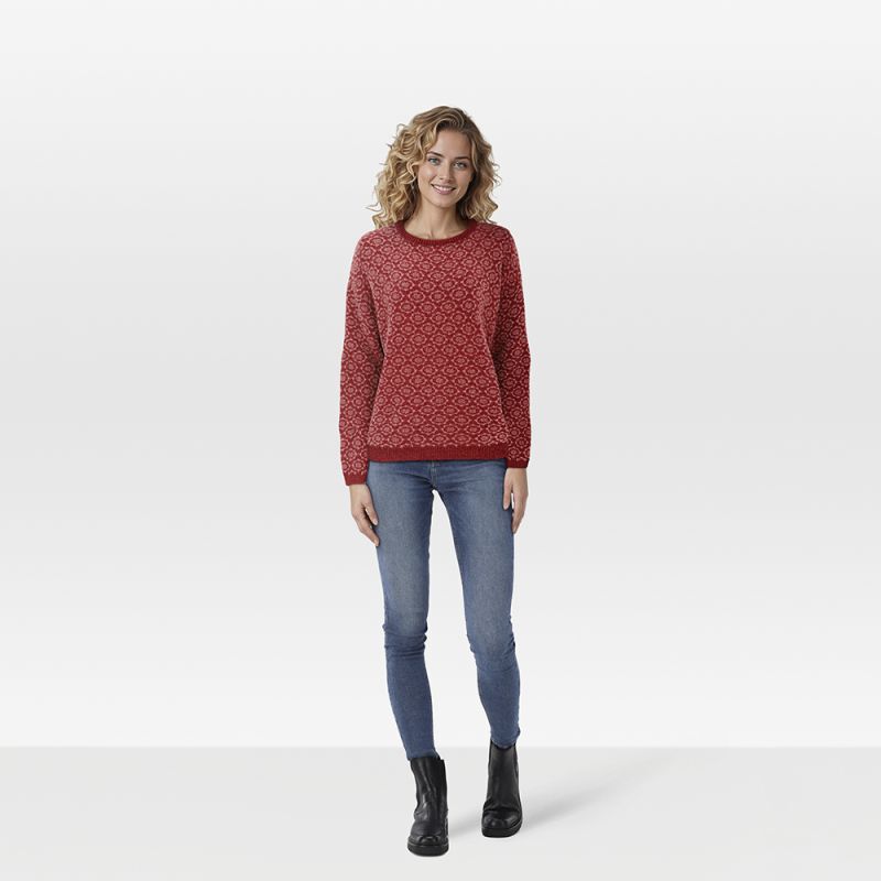 Veleste Shari - Trui - Rood - 36