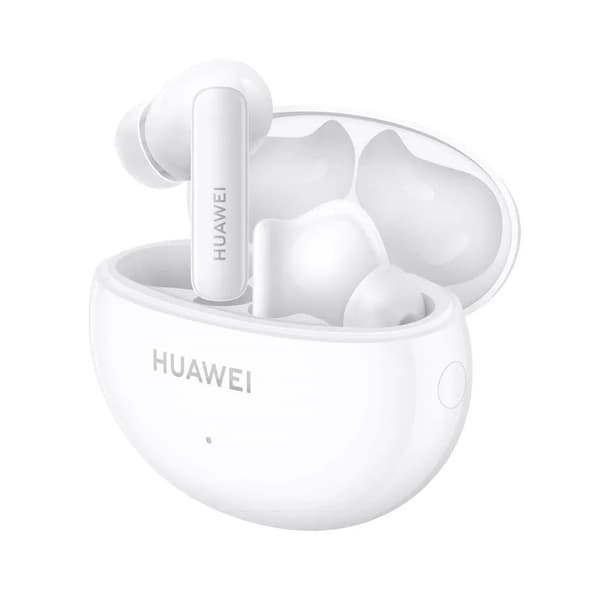 Huawei | FreeBuds 5i - Trådløse øretelefoner - aktiv støyreduksjon - Ceramic White