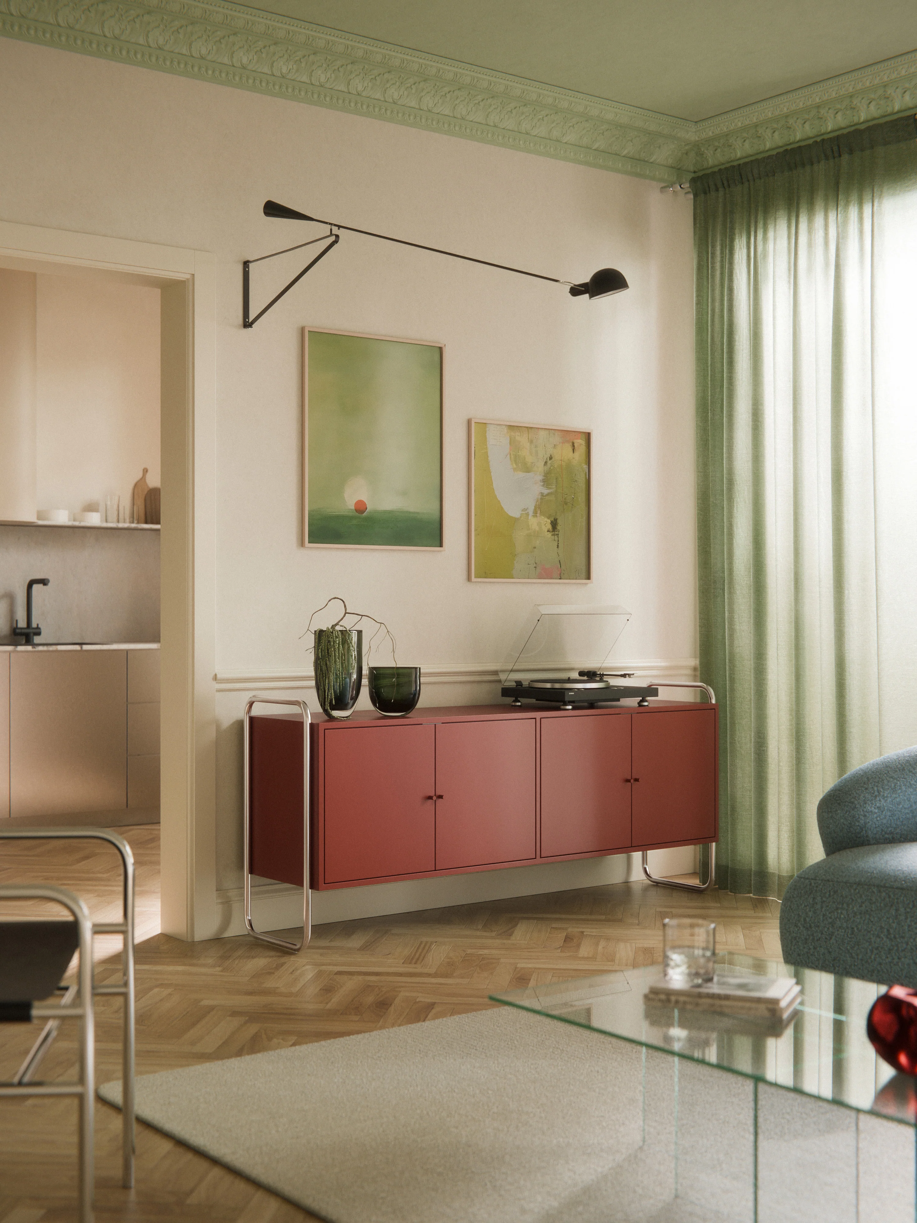 Metalen dressoir Robyn