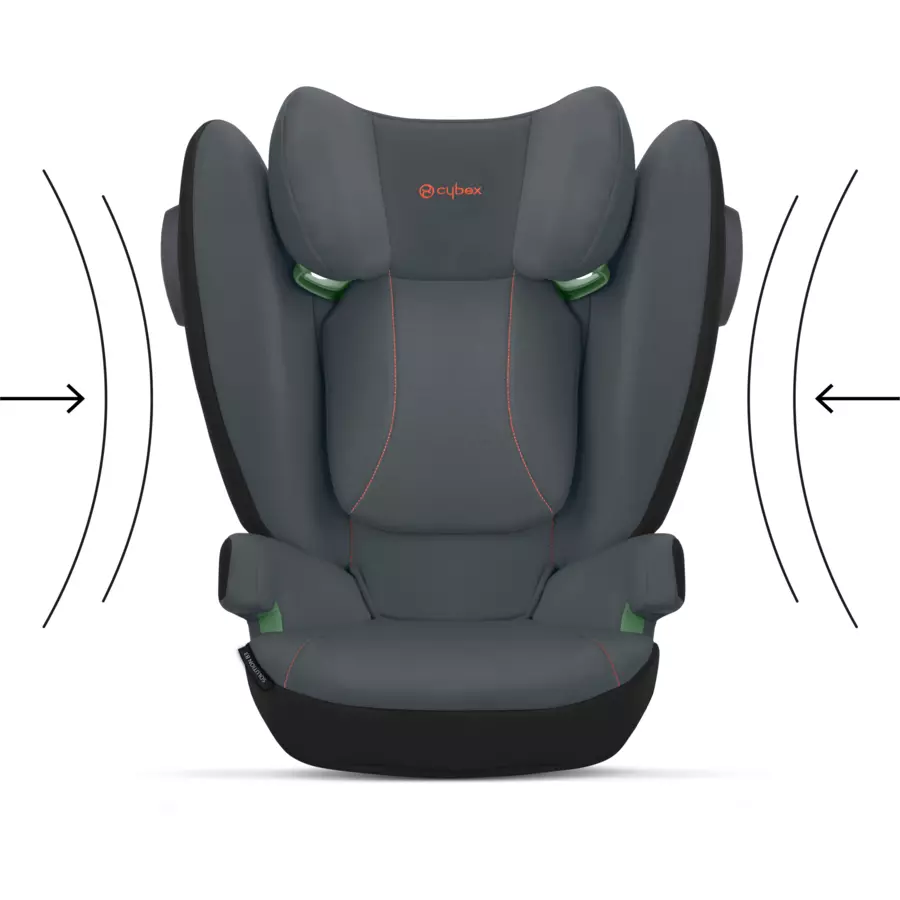cybex Silver Kindersitz Solution B3 I-Fix Steel Grey