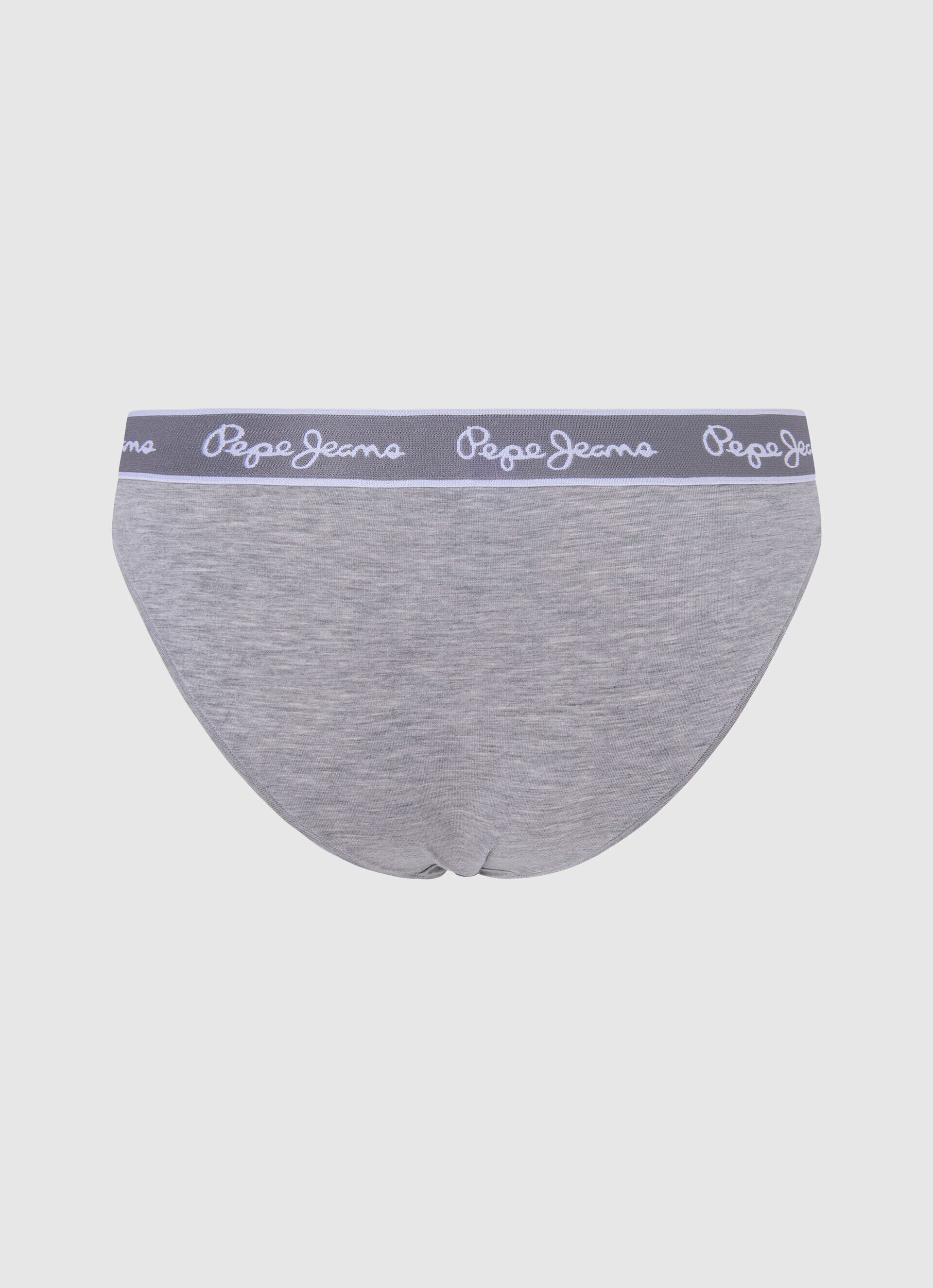 BRAGA CLÁSICA LOGO ESTAMPADO - grey marl