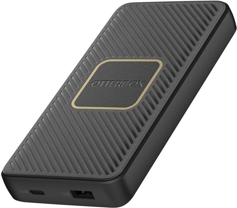 OtterBox Powerbank 10000mAh 18W USB USB-C PD 10W Draadloos Zwart