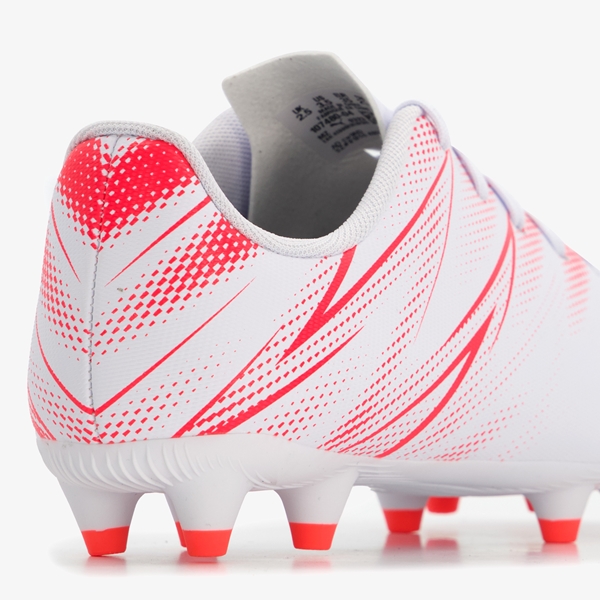 Puma Attacanto FG kinder voetbalschoenen wit/rood