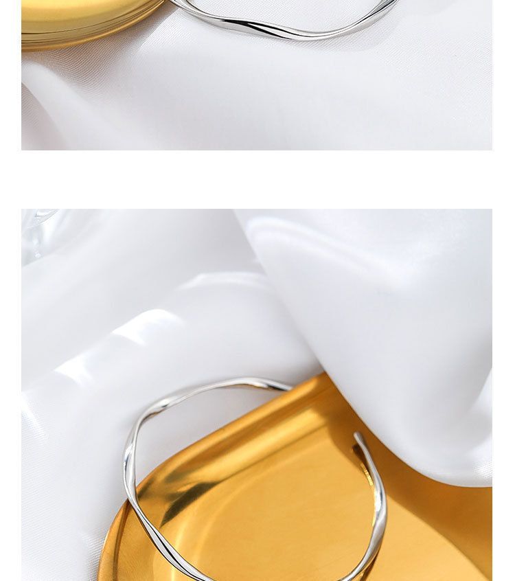 Gaya - Gedraaide sterling zilveren armband