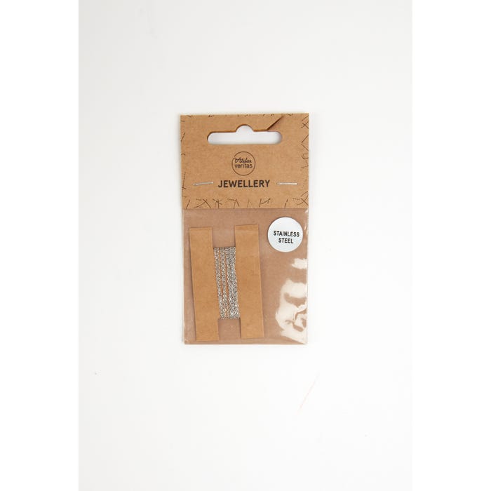 Atelier Veritas-Stainless steel ketting 1mm - 70cm
