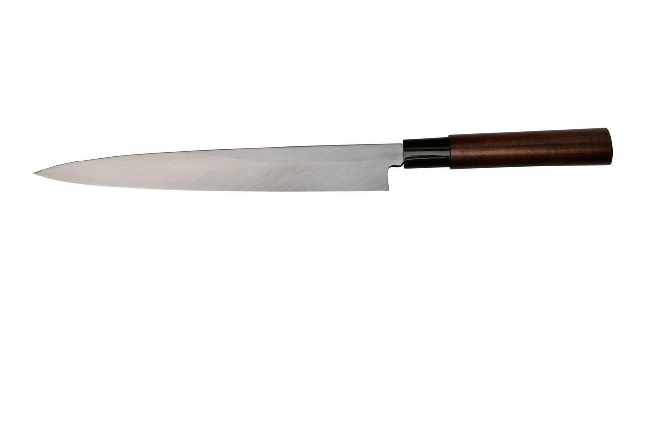 Mujun S62-J yanagiba 24 cm, eenzijdig geslepen