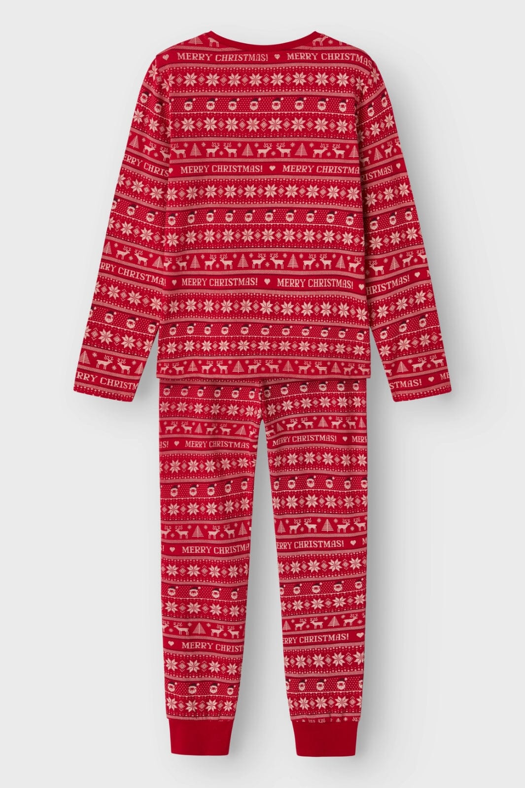 Name It Nknvismas Ls Nightset 4668404 jester red merry christmas