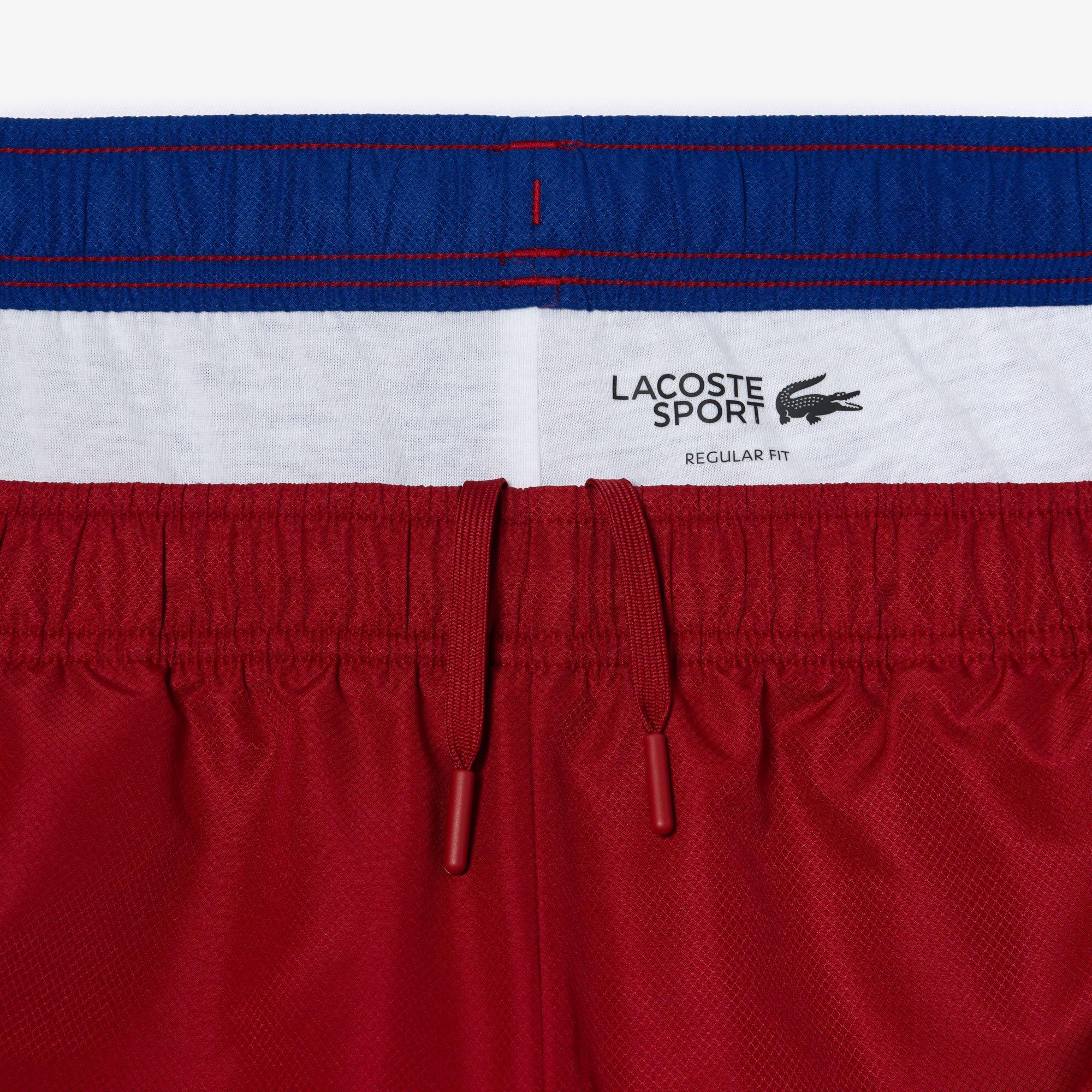 Lacoste Logo Stripe Tennis Shorts