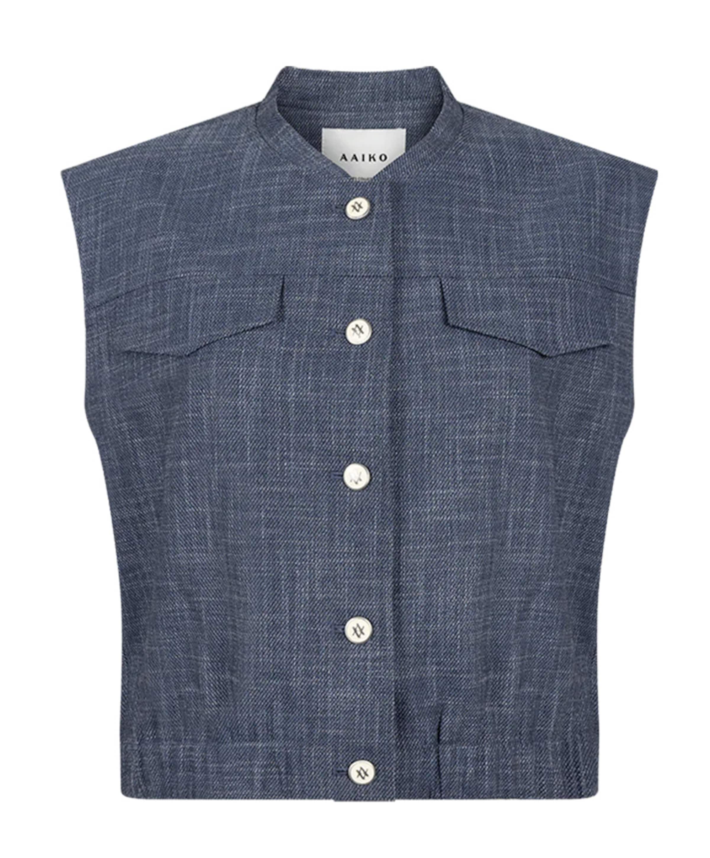 Aaiko Dames gilet blauw