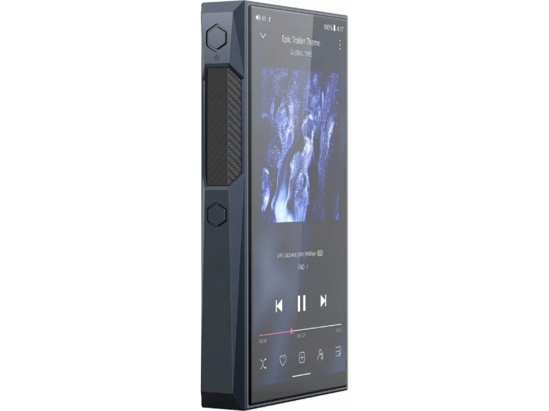 FiiO FiiO M23 mørkeblå - bærbar Hi-Res-lydafspiller