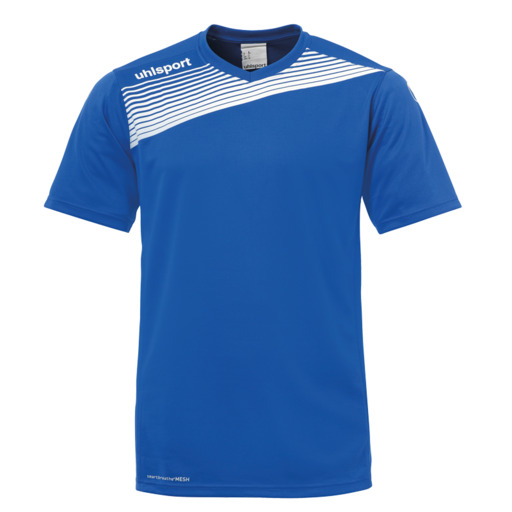 Camisa Uhlsport Liga 2.0 Mc Azur/branca