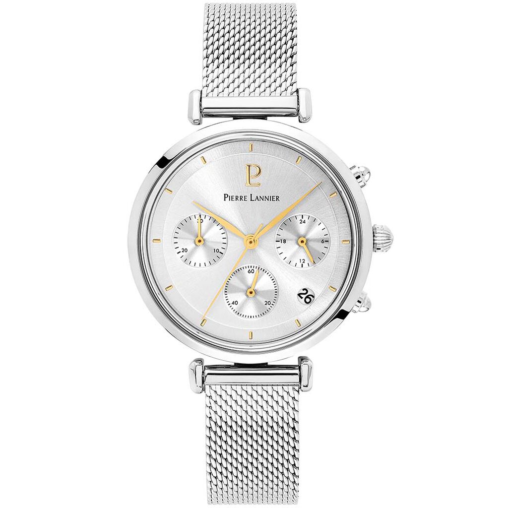 Montre Pierre Lannier Lutecia Argenté