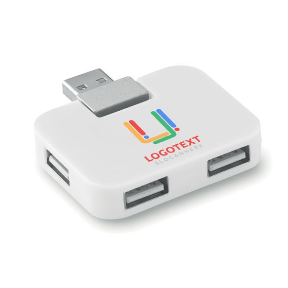 GiftRetail MO8930 - SQUARE Hub 4 ports USB