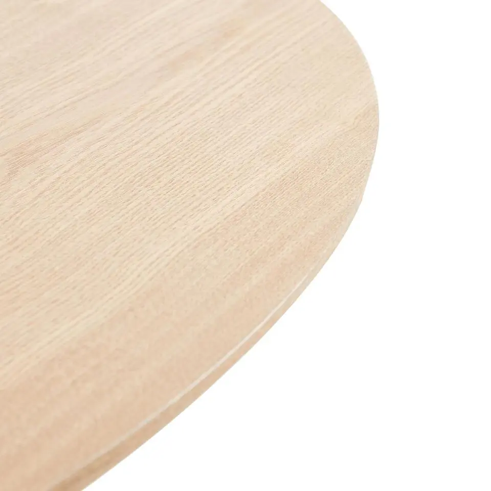 Eettafel Rond - Naturel - 120x120x75cm - 2-4 Personen - Fynn