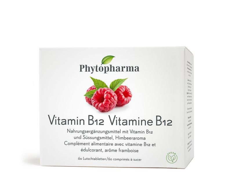 Phytopharma Vitamin B12 60 Lutschtabletten Vegane Nahrungsergänzung