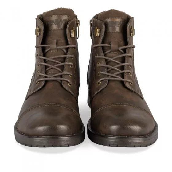 Bottines MARRON DENIM SIDE