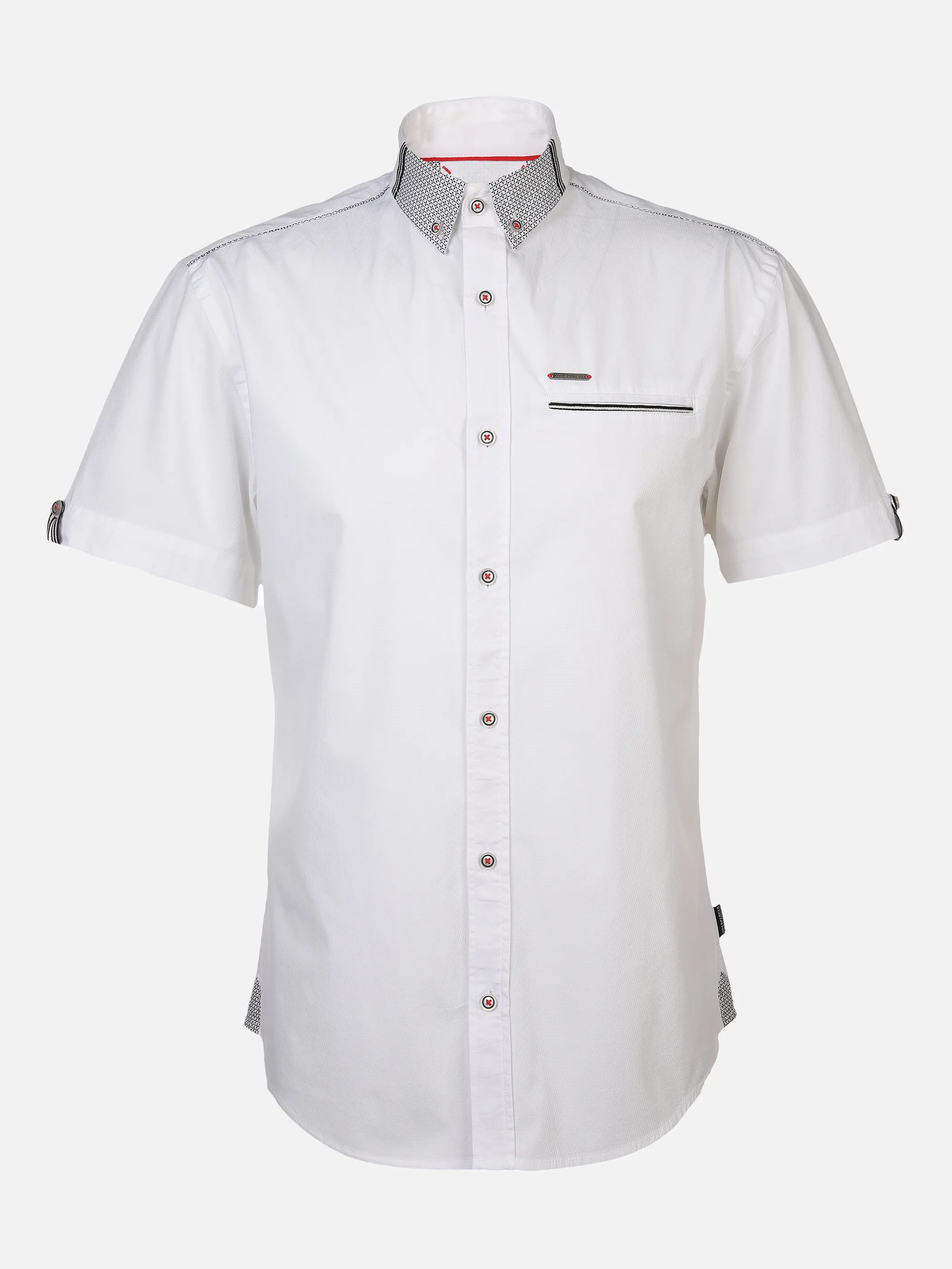 Herren Freizeithemd mit vielen Details