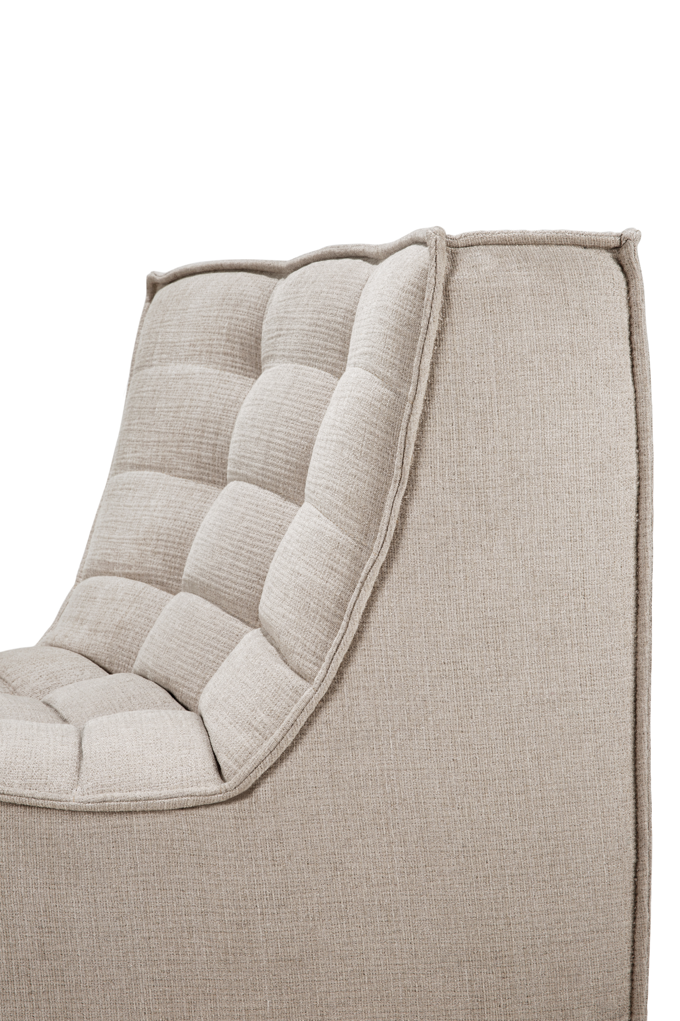 Sofa N701 45° round corner - beige