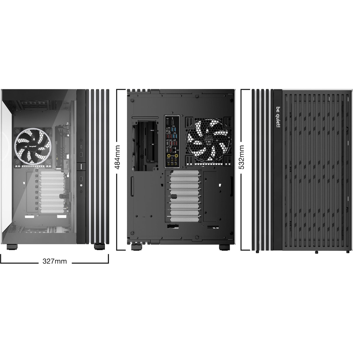 Be quiet! LIGHT BASE 900 FX PC PC kabinett (sort)