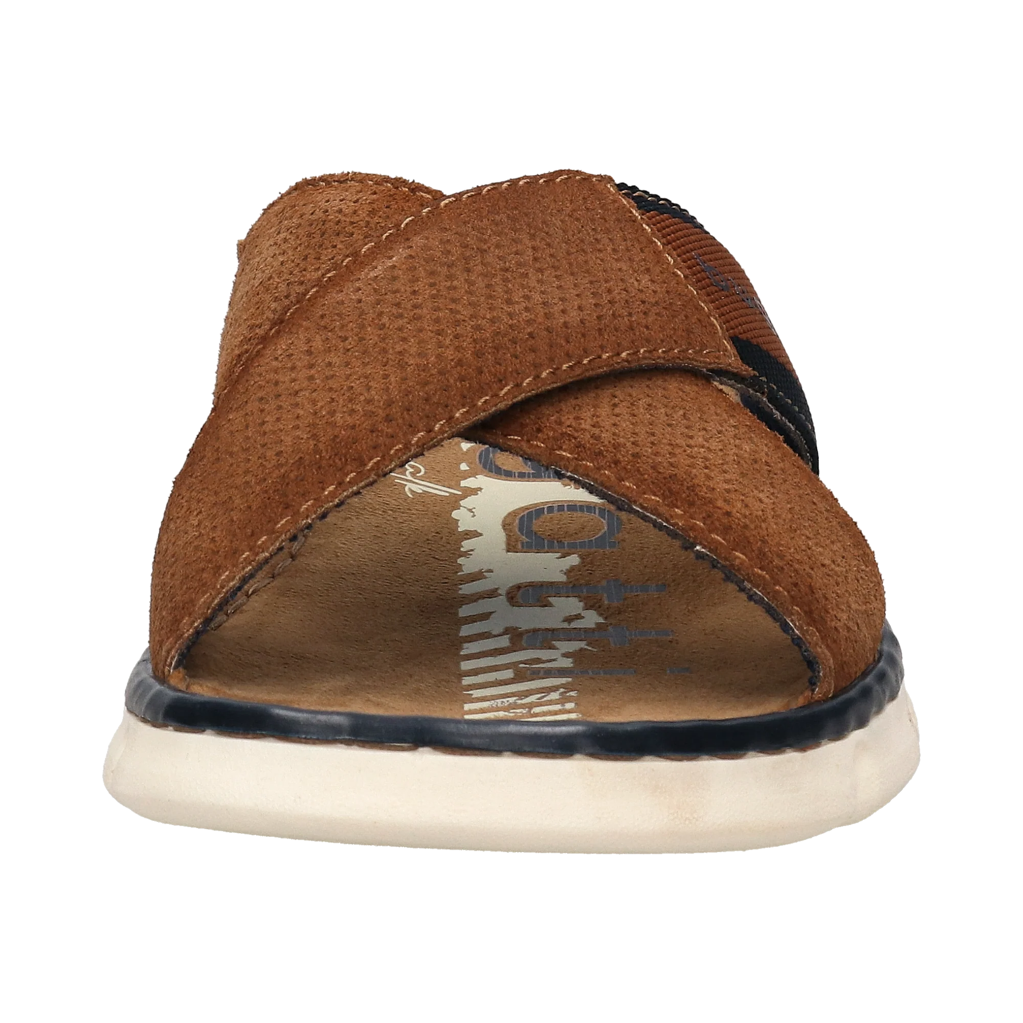Pantoletten cognac