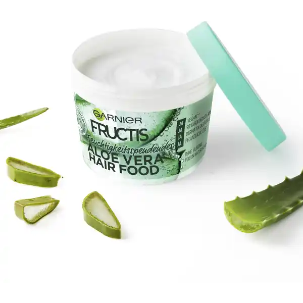 Haarkur Aloe Vera Hair Food 3in1 Maske Normales & Trockenes Haar