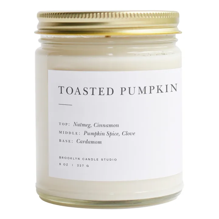 Brooklyn Candle Studio Bougie Minimalist Toasted Pumpkin - 212 g