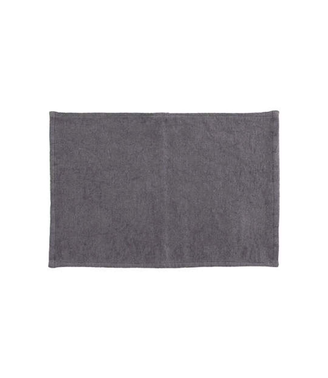 Set de Table en Coton Uma 30x45cm Gris