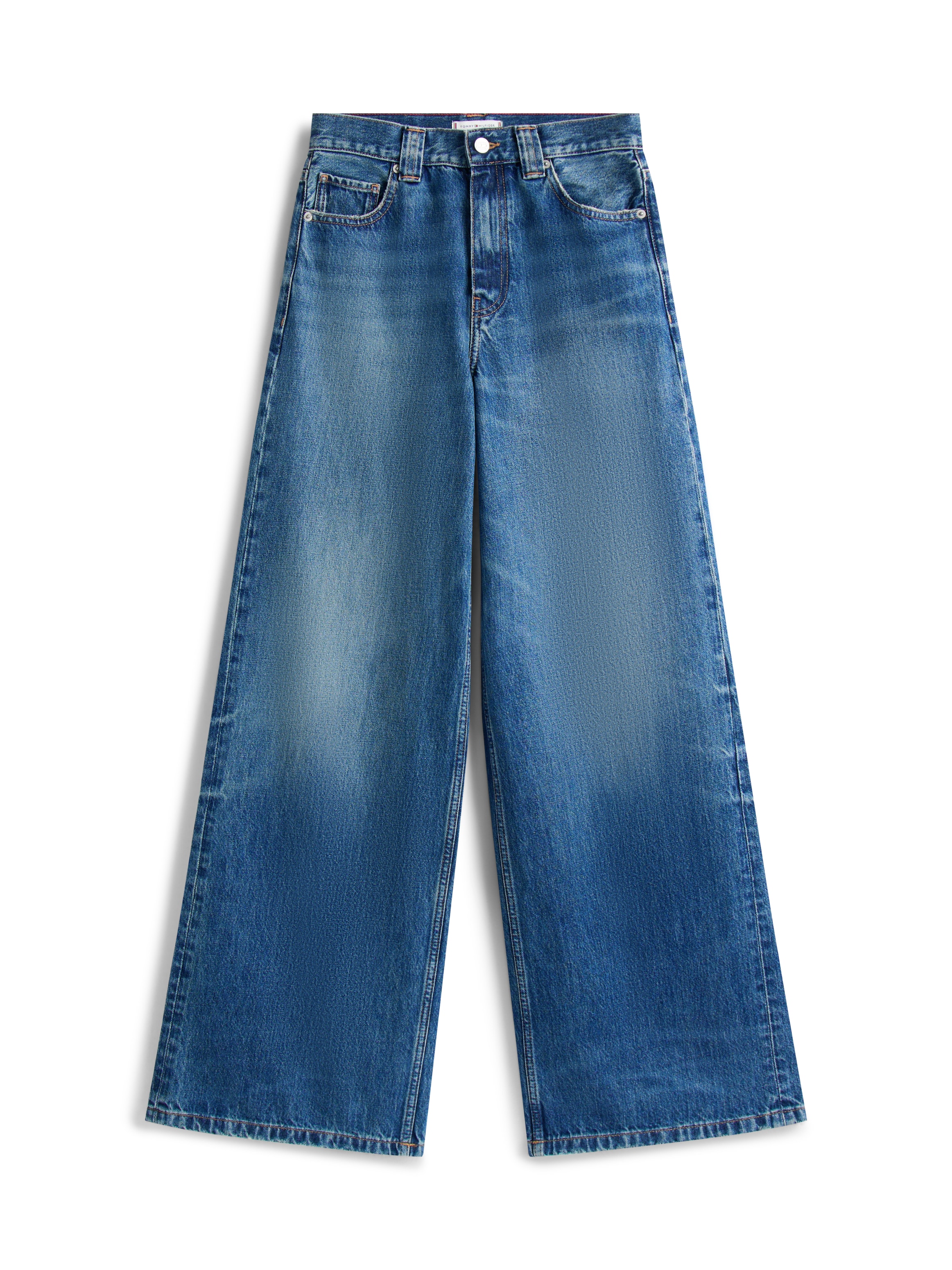 Tommy Hilfiger High-waist-Jeans »DNM KRIS 70's WIDE LEG HW«