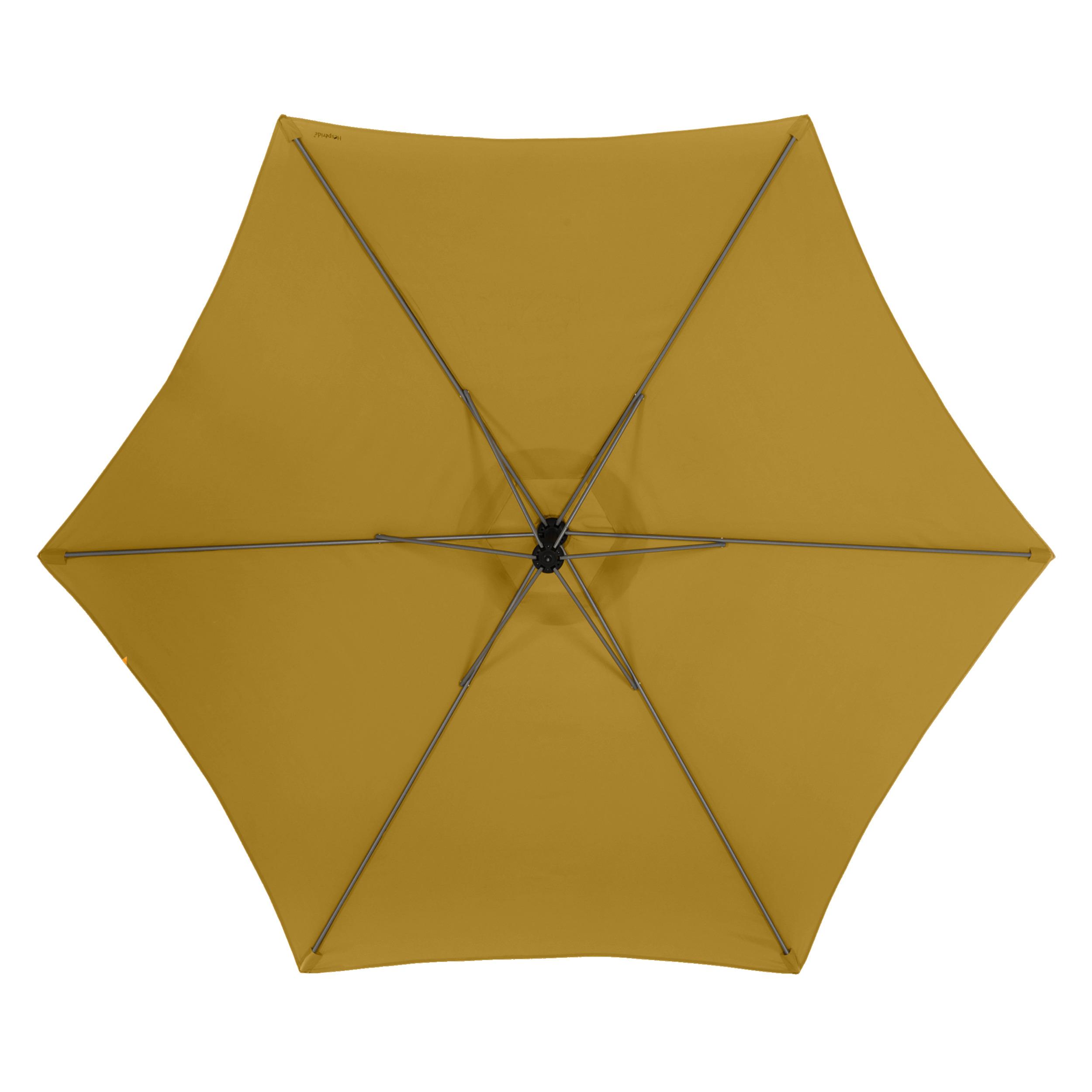 PARASOL DECENTRE 3M MANOA MOUTARDE