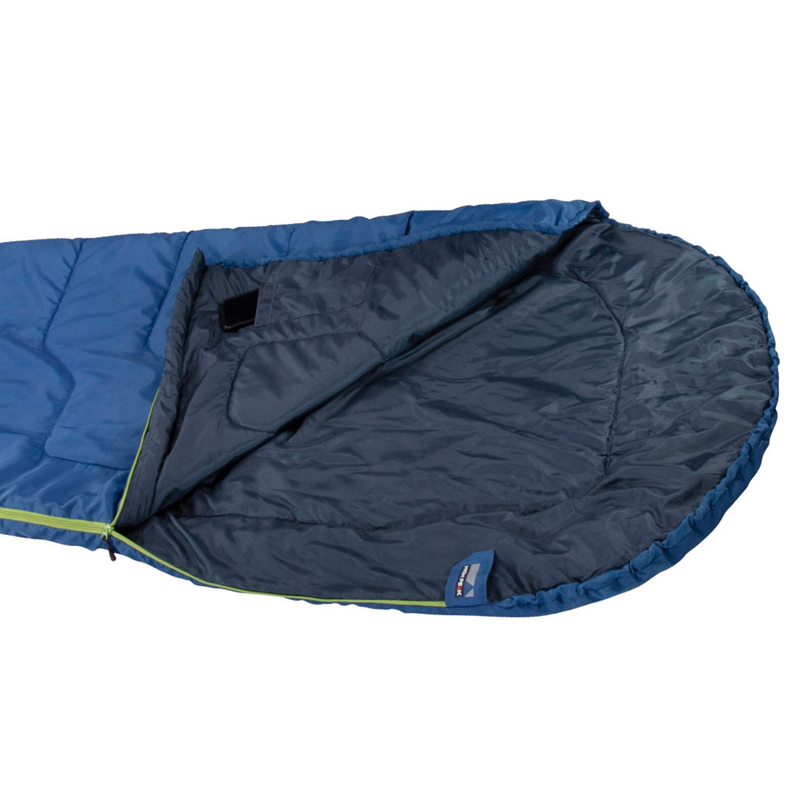 HIGH PEAK Mumienschlafsack Easy Travel Sommer Trekking Schlafsack XL 2,2 m 830 g