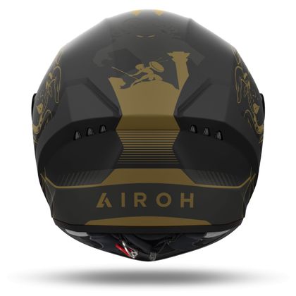 Casque Airoh CONNOR - TITAN - Noir / Jaune