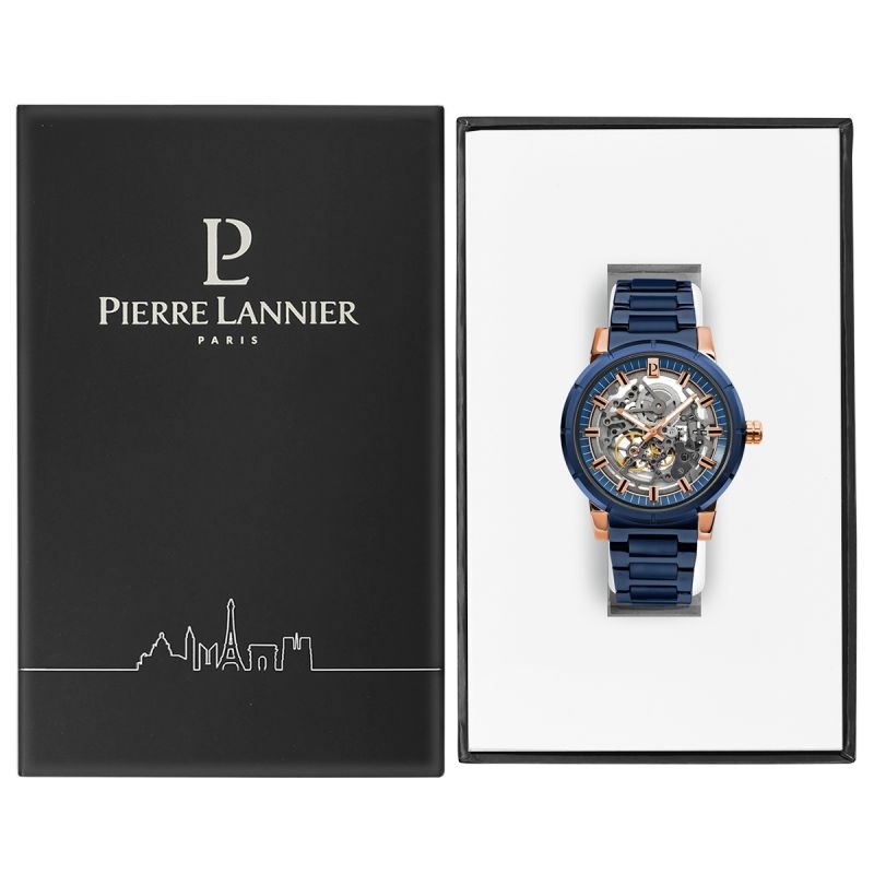 Montre Pierre Lannier Automatic Homme Bleu - 325C269