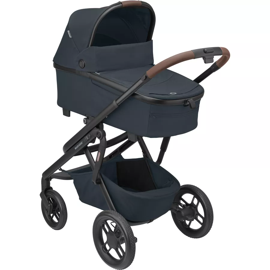 MAXI COSI Kombikinderwagen Lila XP Plus 3 in 1 Set Essential Graphite mit Babyschale Pebble 360 Essential Black