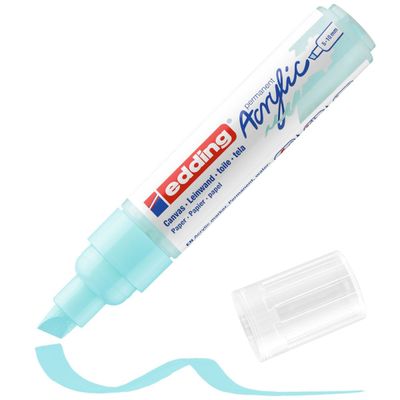 Edding 5000 - Marqueur acrylique - bleu pastel