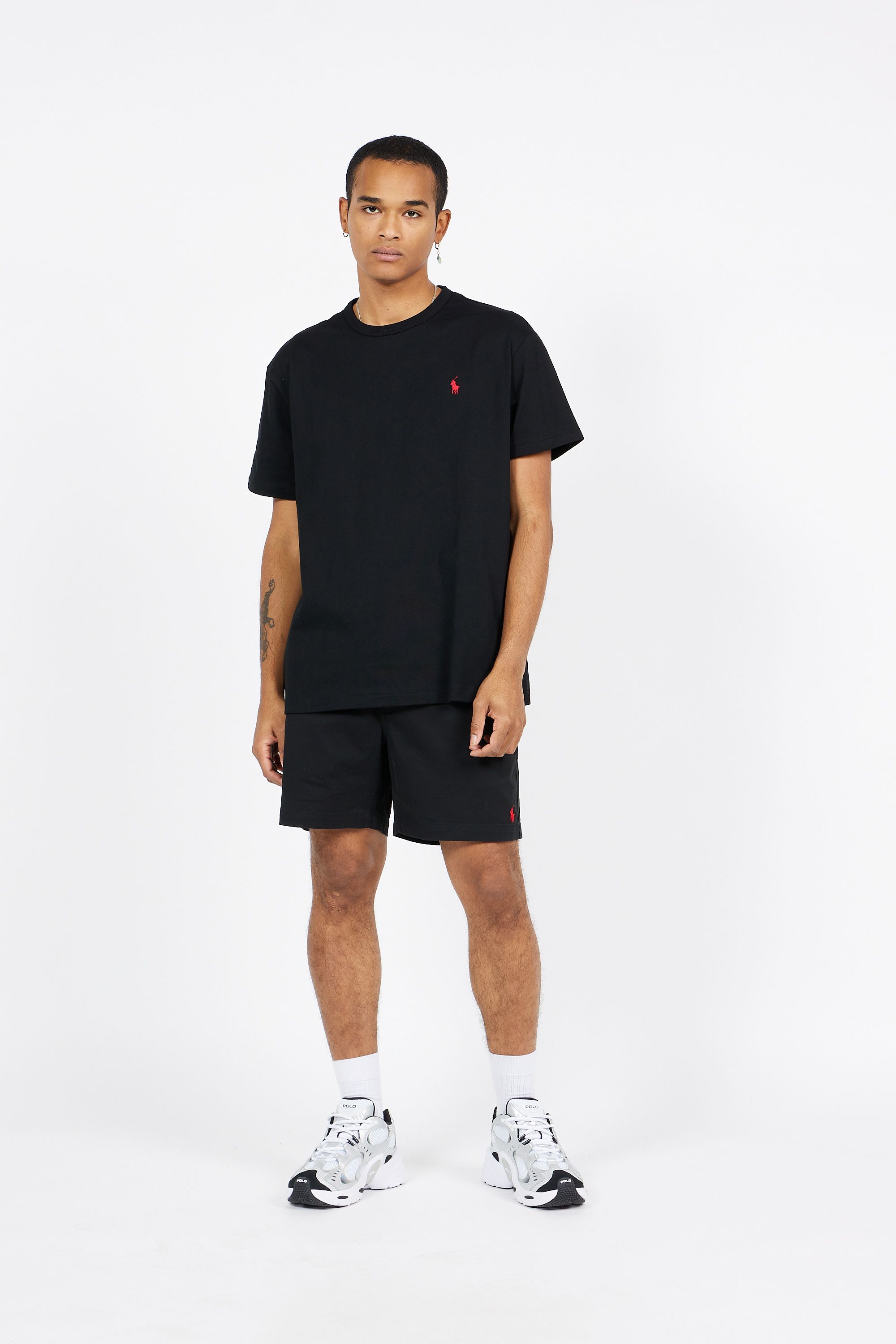 POLO RALPH LAUREN T-shirt  Classic Fit Heavyweight Jersey T-Shirt Noir