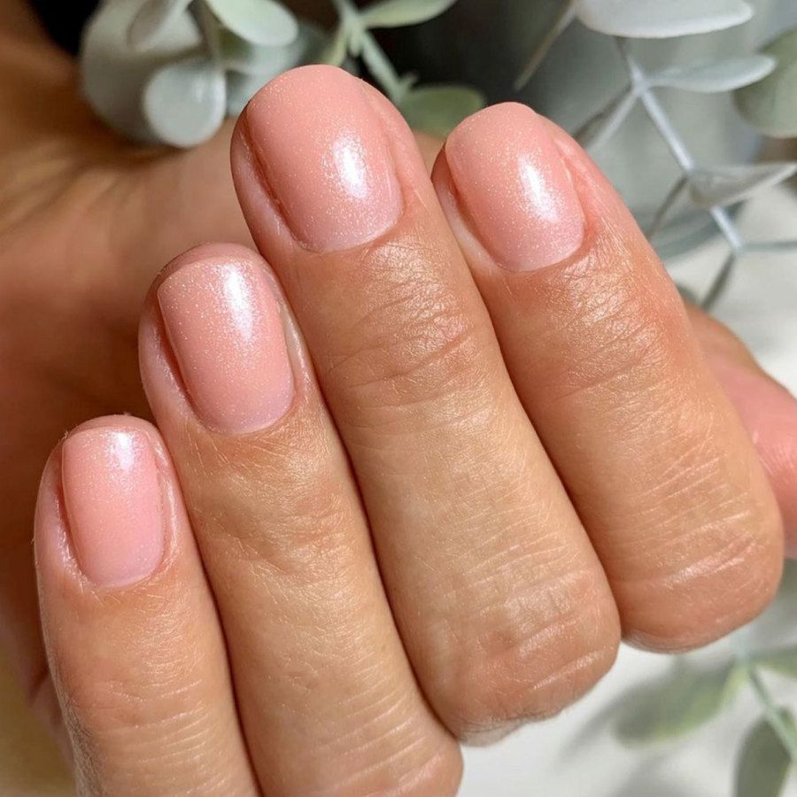 CND VINYLUX Long Wear Polish Grapefruit Sparkled 15ml