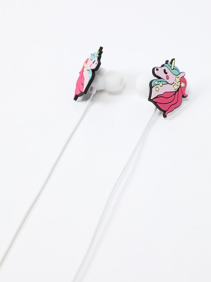 Fones de ouvido Unicórnio - Rosa