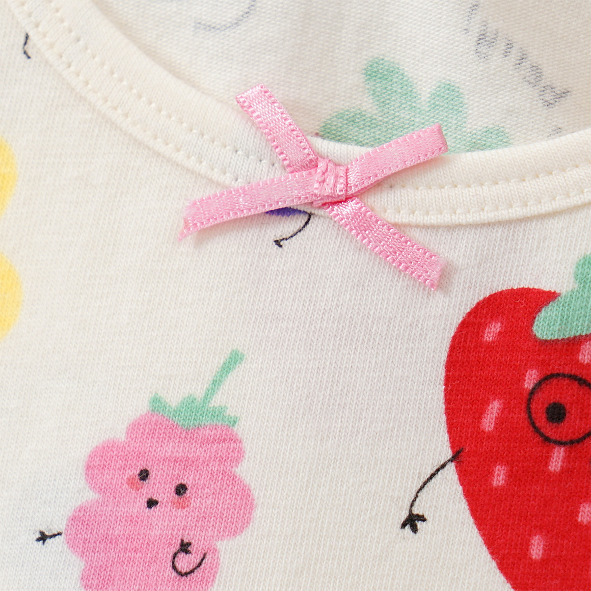 Topomini 2 Baby Unterhemden mit Bauernhof-Motiven rosa / creme