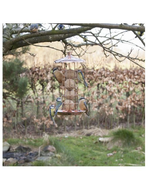 Best For Birds Vetbollenautomaat - Voersilo - 16.5x16.5x30.5 cm