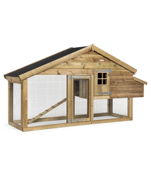 Voldux Dierenverblijf Romy Rechts - Dierenverblijf - 300x90x160 cm Naturel