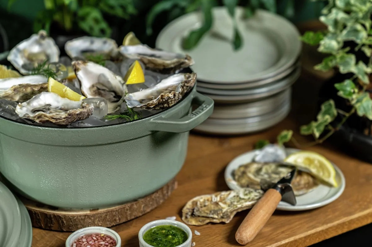Staub braadpan La Cocotte eucalyptus