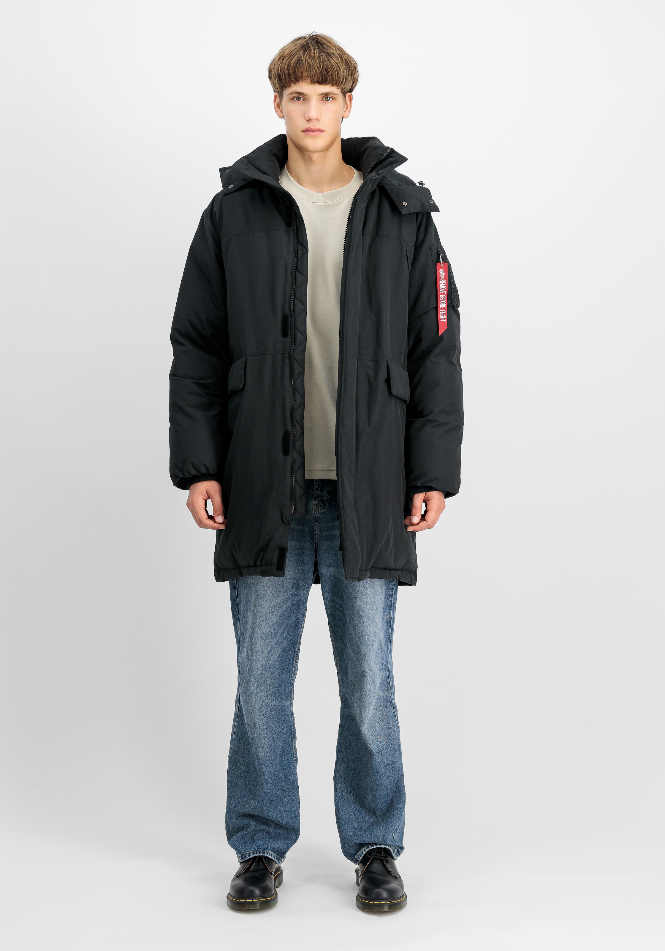 Alpha Industries Parka »Puffer Parka« mit Kapuze