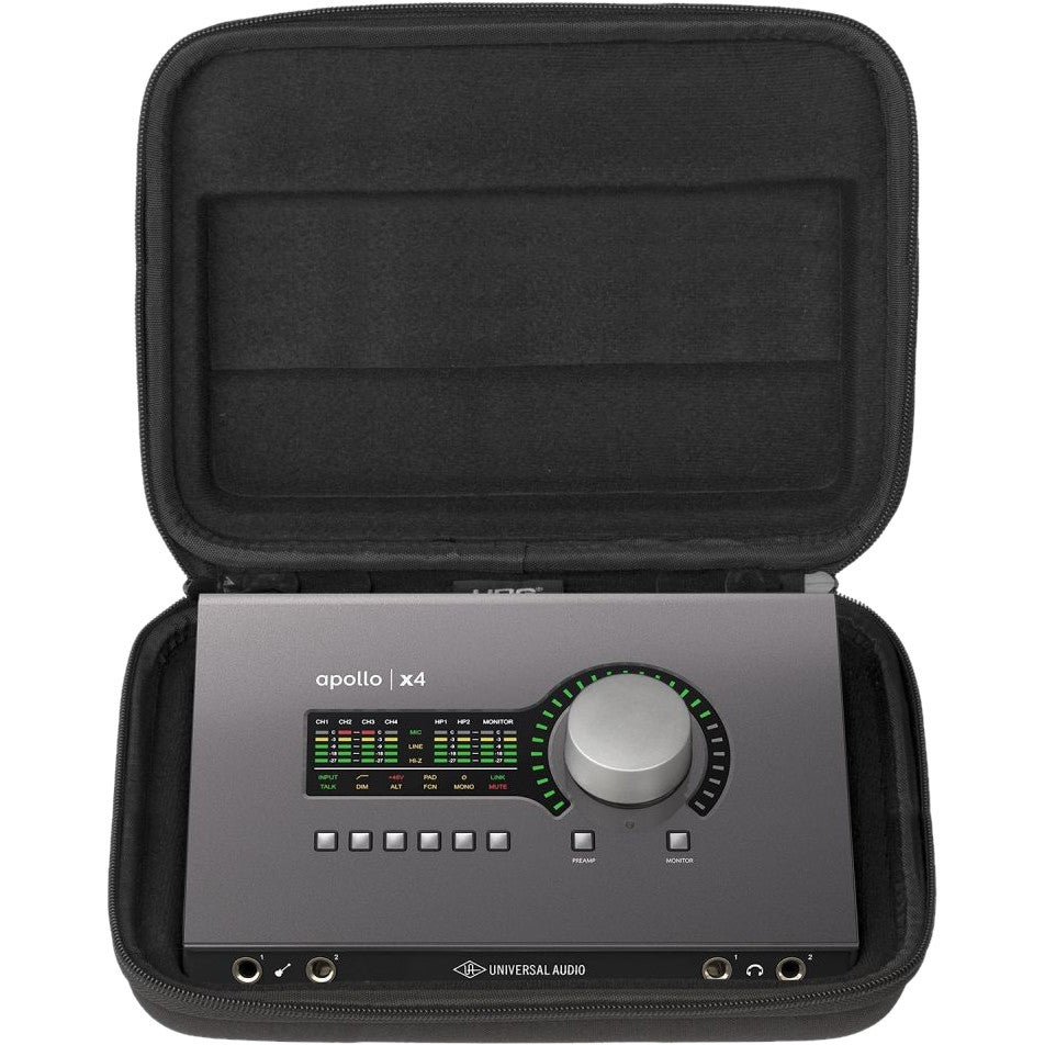 UDG Creator Hardcase Black voor Universal Audio Apollo X4