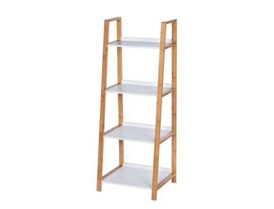 WENKO - Etagère de salle de bain en bambou finja - l. 43 x h. 112 cm...