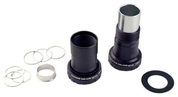 CUVETTE/BOITIER PEDALIER A VISSER (REP.) ATOO TYPE SHIM/SRAM/TRUV BOITE 68MM (24/24-24/22)