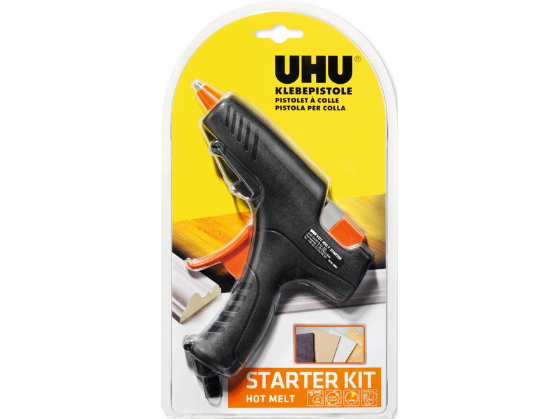 UHU Heissklebepistole Starter Kit Hot Melt 11 mm Heissleimpistole
